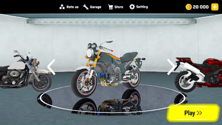 Moto Bike Race 3D android App screenshot 2